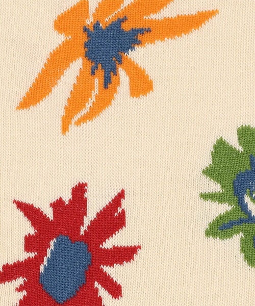 Paul Smith（ポールスミス）の「ウィメンズ "Desert Flower" ソックス / 165608 CSW（ソックス/靴下・レディース・ブラック/ベージュ・22-24）」の4枚目の写真