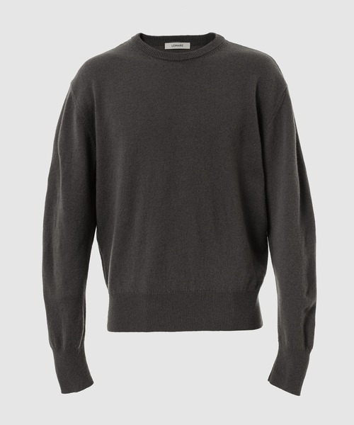 ルメール 20AW ニット セーター リブ 長袖 クルーネック プルオーバー LEMAIRE - ルメール 20AW ニット セーター リブ 長袖 クルーネック