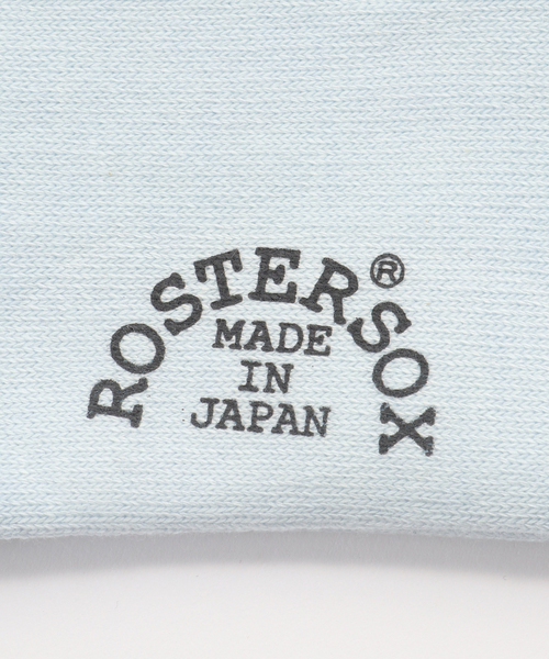 ROSTER SOX（ロスターソックス）の「【ROSTER SOX /ロスターソックス】LINE SOCKS（ソックス/靴下・レディース・チャコールグレー/ブラウン/ベージュ/ブルー・FREE）」の5枚目の写真