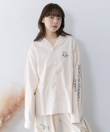 ScoLar Parity（スカラーパリティ）の「361111：ネコの洗脳×ストライプ柄シャツ（シャツ/ブラウス）」