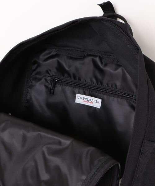 U.S. POLO ASSN.（ユーエスポロアッスン）の「【U.S. POLO ASSN.】ユーエスポロアッスン スクエアリュック USPA-2740（バックパック/リュック・レディース・オフホワイト/グリーン/ピンク/ベージュ/ネイビー/イエロー・FREE）」の9枚目の写真