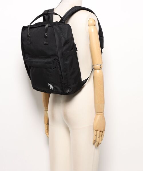 U.S. POLO ASSN.（ユーエスポロアッスン）の「【U.S. POLO ASSN.】ユーエスポロアッスン スクエアリュック USPA-2740（バックパック/リュック・レディース・オフホワイト/グリーン/ピンク/ベージュ/ネイビー/イエロー・FREE）」の10枚目の写真