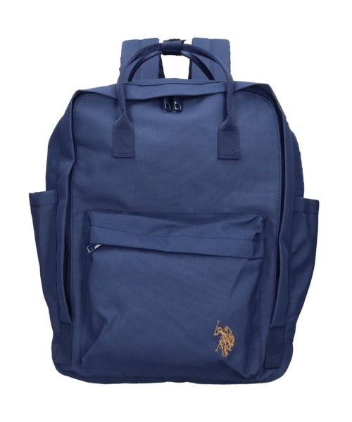 U.S. POLO ASSN.(ユーエスポロアッスン)の「【U.S. POLO ASSN.】ユーエスポロアッスン スクエアリュック USPA-2740(バックパック/リュック・レディース・オフホワイト/グリーン/ピンク/ベージュ/ネイビー/イエロー・FREE)」の4枚目の写真