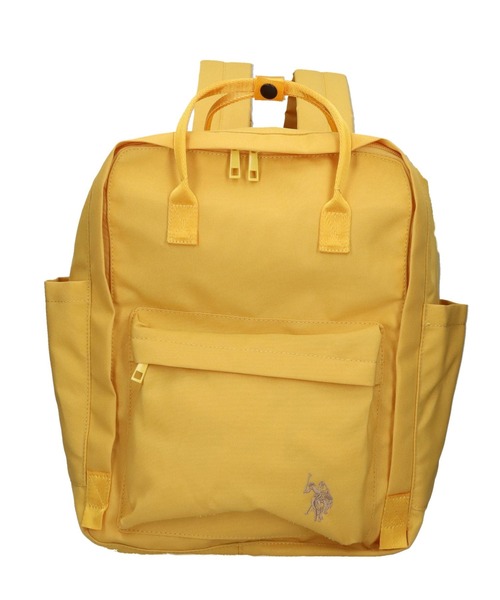 U.S. POLO ASSN.(ユーエスポロアッスン)の「【U.S. POLO ASSN.】ユーエスポロアッスン スクエアリュック USPA-2740(バックパック/リュック・レディース・オフホワイト/グリーン/ピンク/ベージュ/ネイビー/イエロー・FREE)」の5枚目の写真
