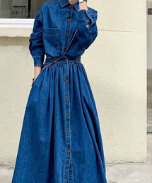 SHIENAS（シエナス）の「シャツワンピース（シャツワンピース）」