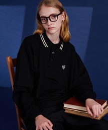 MUHET（ミュエータ）の「長袖ポロシャツ（ポロシャツ）」