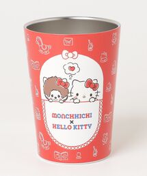sanrio（サンリオ）の「【 monchicchi × sanrio 】 モンチッチ×ハローキティ　2WAY真空二重タンブラー　TOA（グラス/マグカップ/タンブラー）」