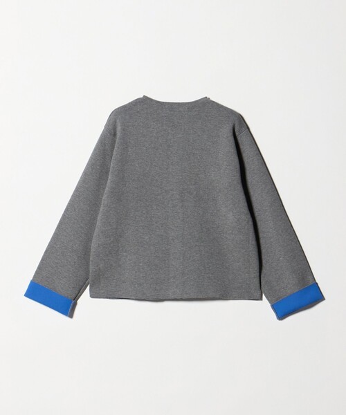 BEAUTY&YOUTH UNITED ARROWS(ビューティーアンドユースユナイテッドアローズ)の「【WEB限定 Wardrobe DAILY MINIMAL】バイカラー スナップボタンカーディガン ウォッシャブル(カーディガン/ボレロ・レディース・ベージュ/グレー系/ナチュラル・FREE)」の19枚目の写真