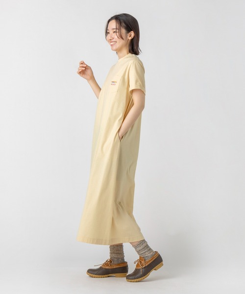 L.L.Bean(エルエルビーン)の「【JAPAN EDITION】カーメル・ショートスリーブ・ドレス(ワンピース・レディース・チョコ/ブラック系/イエロー系・MEDIUM)」の8枚目の写真