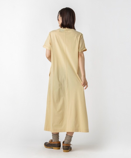 L.L.Bean(エルエルビーン)の「【JAPAN EDITION】カーメル・ショートスリーブ・ドレス(ワンピース・レディース・チョコ/ブラック系/イエロー系・MEDIUM)」の9枚目の写真