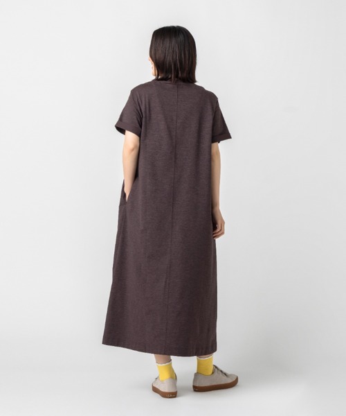 L.L.Bean(エルエルビーン)の「【JAPAN EDITION】カーメル・ショートスリーブ・ドレス(ワンピース・レディース・チョコ/ブラック系/イエロー系・MEDIUM)」の6枚目の写真