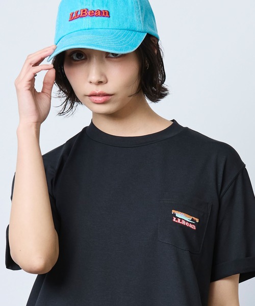 L.L.Bean(エルエルビーン)の「【JAPAN EDITION】カーメル・ショートスリーブ・ドレス(ワンピース・レディース・チョコ/ブラック系/イエロー系・MEDIUM)」の4枚目の写真