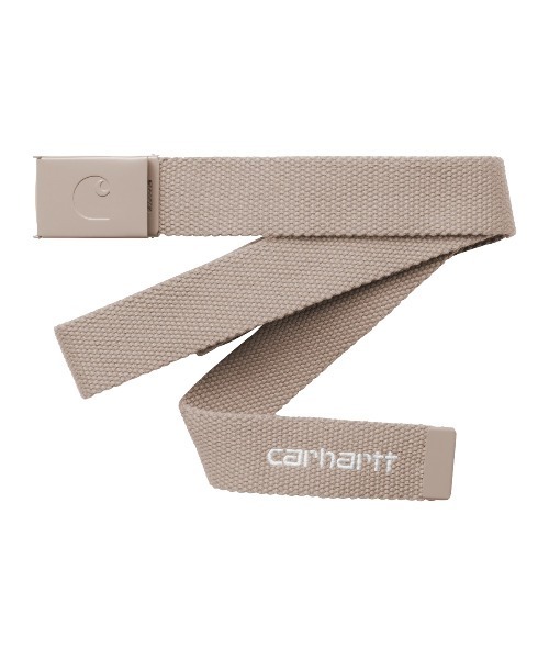 Carhartt WIP(カーハートダブリューアイピー)の「Carhartt WIP C-LOGO BELT TONAL(カーハートワークインプログレス シーロゴ ベルト トーナル)(ベルト・メンズ・ネイビー系/グリーン系/ベージュ系/ブラック系・ONE SIZE)」の2枚目の写真