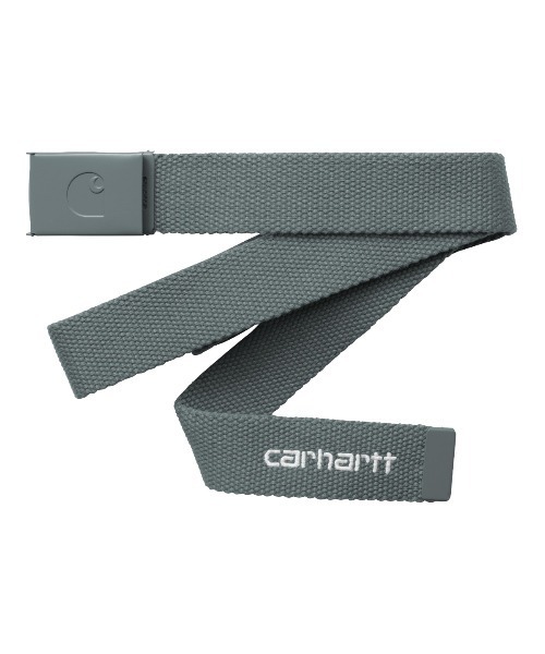 Carhartt WIP(カーハートダブリューアイピー)の「Carhartt WIP C-LOGO BELT TONAL(カーハートワークインプログレス シーロゴ ベルト トーナル)(ベルト・メンズ・ネイビー系/グリーン系/ベージュ系/ブラック系・ONE SIZE)」の3枚目の写真