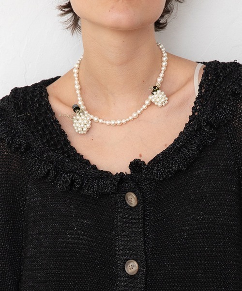 セール】【leinwande】26SS新作 Berry Twins Necklace（ネックレス