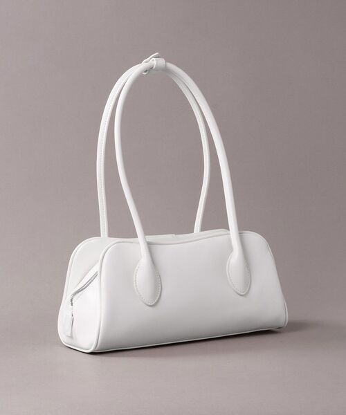 Calvin Klein(カルバン・クライン)の「クロスボディバッグ - エンブレムショルダーバッグ(ショルダーバッグ・レディース・ホワイト/ブラック・FREE)」の5枚目の写真