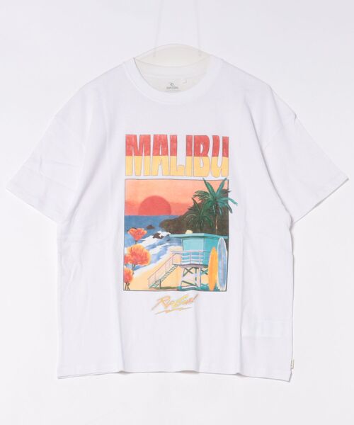 rip curl(リップカール)の「RIP CURL/リップカール 半袖Tシャツ レディース HAYLEY O HERITAGE TEE 0MTWTE(Tシャツ/カットソー・レディース・ピンク/ホワイト・XS/S)」の9枚目の写真