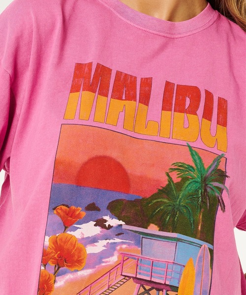rip curl(リップカール)の「RIP CURL/リップカール 半袖Tシャツ レディース HAYLEY O HERITAGE TEE 0MTWTE(Tシャツ/カットソー・レディース・ピンク/ホワイト・XS/S)」の13枚目の写真