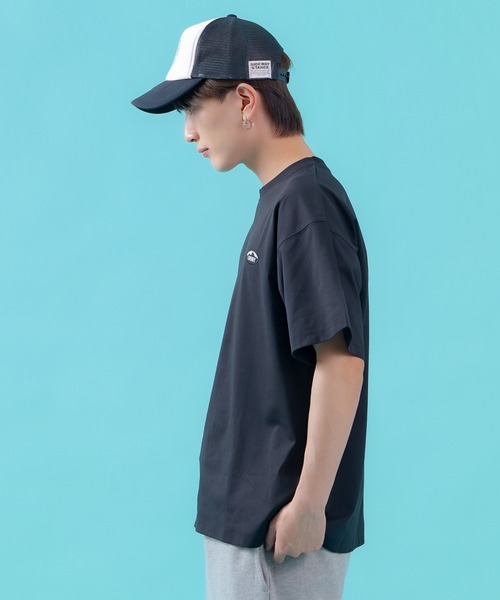 GERRY(ジェリー)の「【GERRY】吸汗速乾 オーバルワッペン/ボックスロゴ 半袖Tシャツ(Tシャツ/カットソー・メンズ・ホワイト系/ホワイト×ブラック/ブラック/ブラック系/ホワイト・X-LARGE/LARGE/MEDIUM)」の6枚目の写真