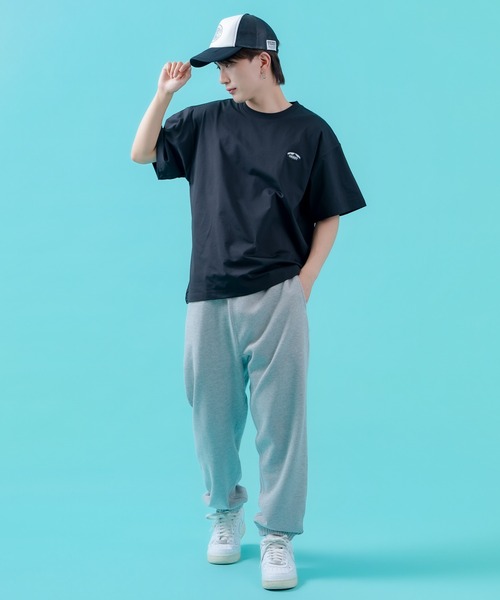 GERRY(ジェリー)の「【GERRY】吸汗速乾 オーバルワッペン/ボックスロゴ 半袖Tシャツ(Tシャツ/カットソー・メンズ・ホワイト系/ホワイト×ブラック/ブラック/ブラック系/ホワイト・X-LARGE/LARGE/MEDIUM)」の8枚目の写真