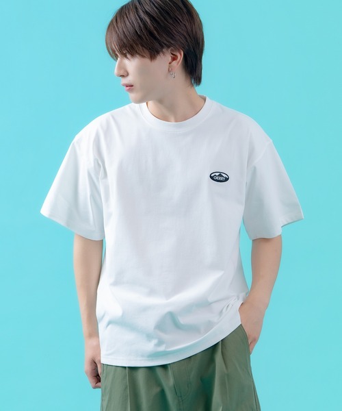 GERRY(ジェリー)の「【GERRY】吸汗速乾 オーバルワッペン/ボックスロゴ 半袖Tシャツ(Tシャツ/カットソー・メンズ・ホワイト系/ホワイト×ブラック/ブラック/ブラック系/ホワイト・X-LARGE/LARGE/MEDIUM)」の21枚目の写真