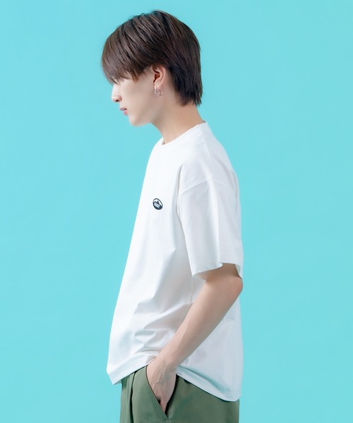 GERRY(ジェリー)の「【GERRY】吸汗速乾 オーバルワッペン/ボックスロゴ 半袖Tシャツ(Tシャツ/カットソー・メンズ・ホワイト系/ホワイト×ブラック/ブラック/ブラック系/ホワイト・X-LARGE/LARGE/MEDIUM)」の22枚目の写真