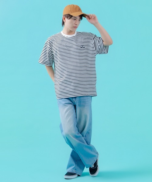 GERRY(ジェリー)の「【GERRY】吸汗速乾 オーバルワッペン/ボックスロゴ 半袖Tシャツ(Tシャツ/カットソー・メンズ・ホワイト系/ホワイト×ブラック/ブラック/ブラック系/ホワイト・X-LARGE/LARGE/MEDIUM)」の19枚目の写真