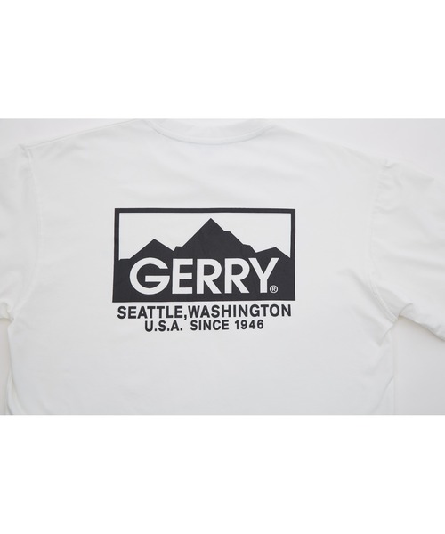 GERRY(ジェリー)の「【GERRY】吸汗速乾 オーバルワッペン/ボックスロゴ 半袖Tシャツ(Tシャツ/カットソー・メンズ・ホワイト系/ホワイト×ブラック/ブラック/ブラック系/ホワイト・X-LARGE/LARGE/MEDIUM)」の10枚目の写真