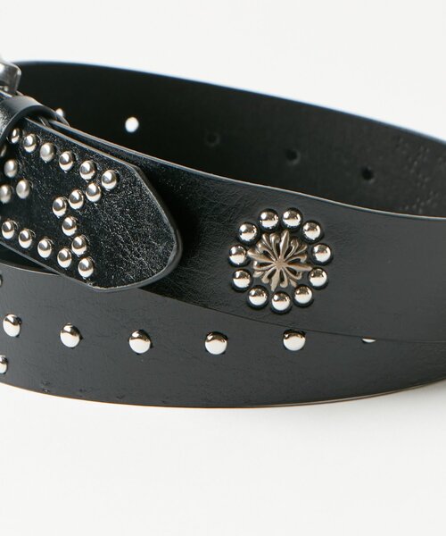 WHO'S WHO gallery(フーズフーギャラリー)の「スタッズベルト(ベルト・メンズ・ブラック/ブラウン・FREE)」の15枚目の写真