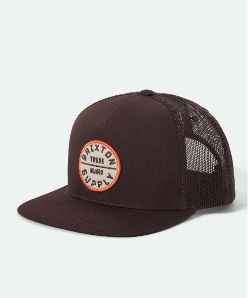 BRIXTON（ブリクストン）の「BRIXTON  OATH MP TRUCKER HAT / ブリクストン（キャップ・メンズ・ブラック/レッド/ブラウン・O/S）」の11枚目の写真