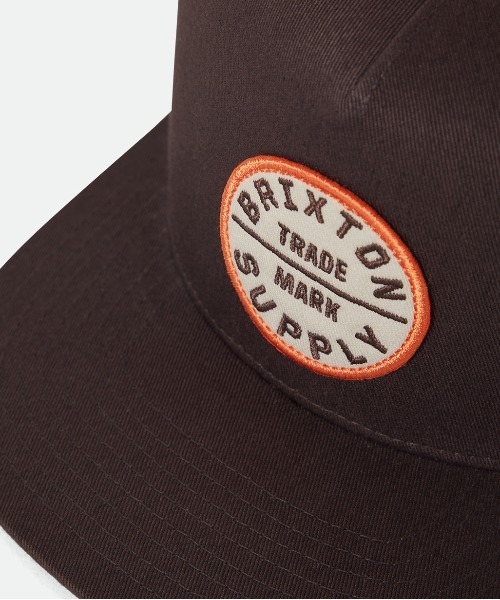 BRIXTON（ブリクストン）の「BRIXTON  OATH MP TRUCKER HAT / ブリクストン（キャップ・メンズ・ブラック/レッド/ブラウン・O/S）」の12枚目の写真