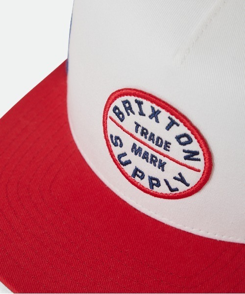 BRIXTON（ブリクストン）の「BRIXTON  OATH MP TRUCKER HAT / ブリクストン（キャップ・メンズ・ブラック/レッド/ブラウン・O/S）」の14枚目の写真