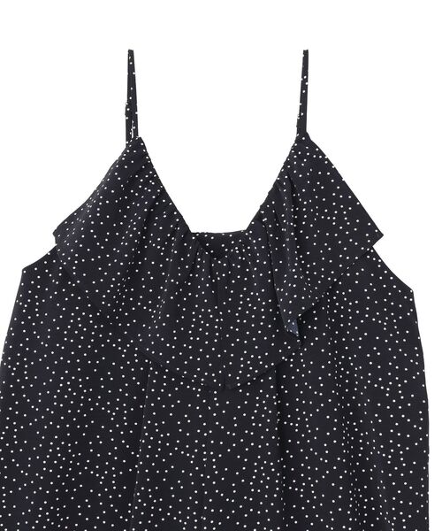 Green　Parks（グリーンパークス）の「フリルサロペット（サロペット/オーバーオール・レディース・グレー/ブルー系その他3/ブラック・FREE）」の13枚目の写真