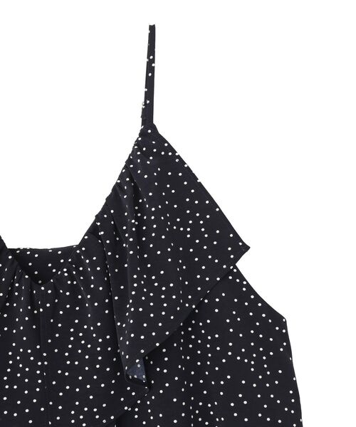 Green　Parks（グリーンパークス）の「フリルサロペット（サロペット/オーバーオール・レディース・グレー/ブルー系その他3/ブラック・FREE）」の12枚目の写真