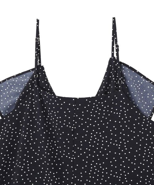 Green　Parks（グリーンパークス）の「フリルサロペット（サロペット/オーバーオール・レディース・グレー/ブルー系その他3/ブラック・FREE）」の10枚目の写真