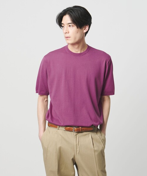 コットン ニット Tシャツ