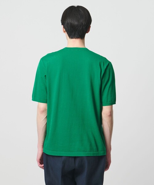 UNITED ARROWS(ユナイテッドアローズ)の「コットン ニット Tシャツ(Tシャツ/カットソー・メンズ・ダークブラウン/パープル/ケリーグリーン/ネイビー・S/XL/M/L)」の13枚目の写真