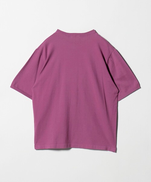 UNITED ARROWS(ユナイテッドアローズ)の「コットン ニット Tシャツ(Tシャツ/カットソー・メンズ・ダークブラウン/パープル/ケリーグリーン/ネイビー・S/XL/M/L)」の15枚目の写真
