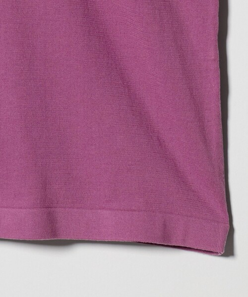 UNITED ARROWS(ユナイテッドアローズ)の「コットン ニット Tシャツ(Tシャツ/カットソー・メンズ・ダークブラウン/パープル/ケリーグリーン/ネイビー・S/XL/M/L)」の18枚目の写真