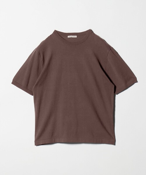 UNITED ARROWS(ユナイテッドアローズ)の「コットン ニット Tシャツ(Tシャツ/カットソー・メンズ・ダークブラウン/パープル/ケリーグリーン/ネイビー・S/XL/M/L)」の20枚目の写真