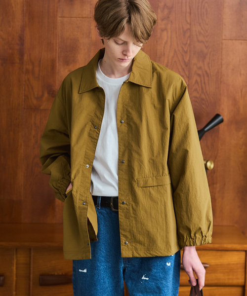 セール】OSKR / オーエスケーアール ex Washer Nylon Coach Jacket