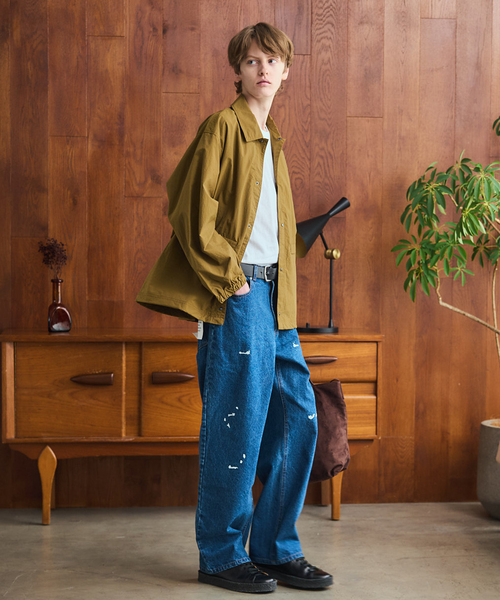 OSKR(オーエスケーアール)の「OSKR / オーエスケーアール ex Washer Nylon Coach Jacket(その他アウター・メンズ・ベージュ/カーキ・LARGE/MEDIUM)」の4枚目の写真