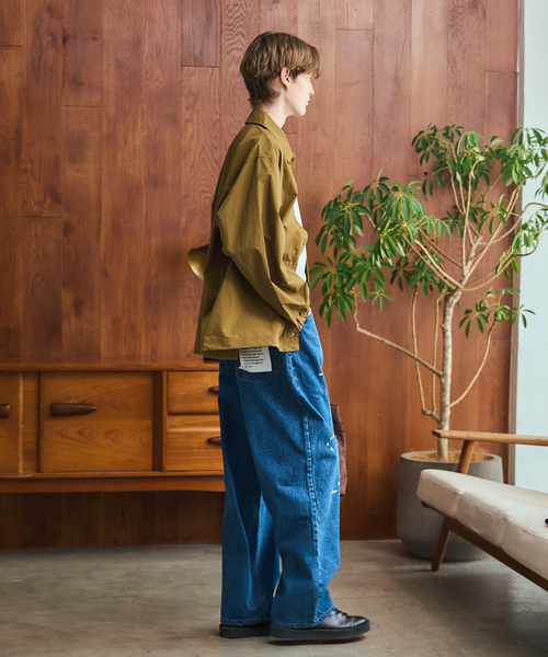 OSKR(オーエスケーアール)の「OSKR / オーエスケーアール ex Washer Nylon Coach Jacket(その他アウター・メンズ・ベージュ/カーキ・LARGE/MEDIUM)」の5枚目の写真