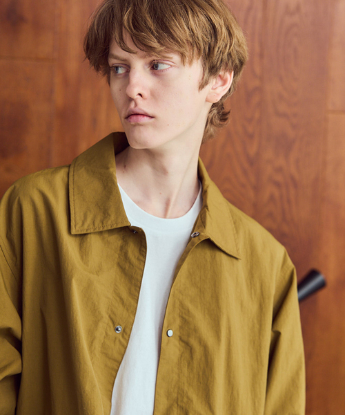 OSKR(オーエスケーアール)の「OSKR / オーエスケーアール ex Washer Nylon Coach Jacket(その他アウター・メンズ・ベージュ/カーキ・LARGE/MEDIUM)」の7枚目の写真