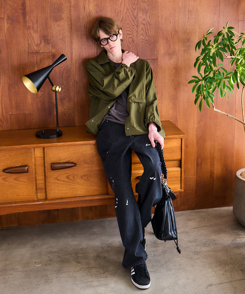 OSKR(オーエスケーアール)の「OSKR / オーエスケーアール ex Washer Nylon Coach Jacket(その他アウター・メンズ・ベージュ/カーキ・LARGE/MEDIUM)」の9枚目の写真