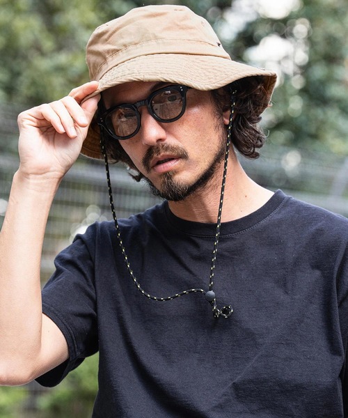 CAMBIO(カンビオ)の「mko13597-INSECT SHIELD Safari Hat サファリハット(NF-261-BO002)(ハット・メンズ・ベージュ/チャコールグレー/ブラック・M/L)」の18枚目の写真