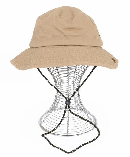 CAMBIO(カンビオ)の「mko13597-INSECT SHIELD Safari Hat サファリハット(NF-261-BO002)(ハット・メンズ・ベージュ/チャコールグレー/ブラック・M/L)」の15枚目の写真