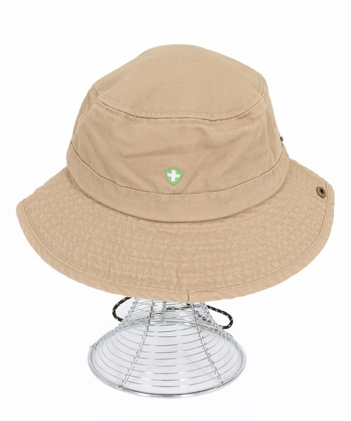 CAMBIO(カンビオ)の「mko13597-INSECT SHIELD Safari Hat サファリハット(NF-261-BO002)(ハット・メンズ・ベージュ/チャコールグレー/ブラック・M/L)」の12枚目の写真