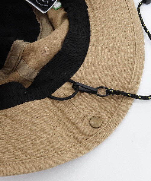 CAMBIO(カンビオ)の「mko13597-INSECT SHIELD Safari Hat サファリハット(NF-261-BO002)(ハット・メンズ・ベージュ/チャコールグレー/ブラック・M/L)」の7枚目の写真