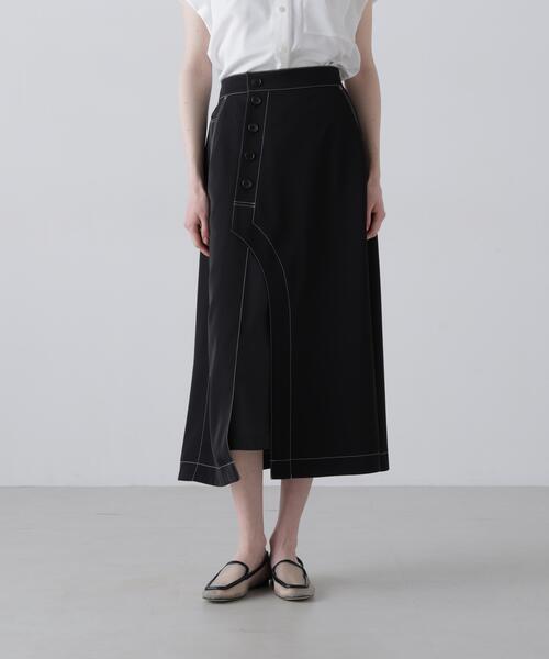 ADORE(アドーア)の「◆ドライストレッチツイルスカート(スカート・レディース・ベージュ/ブラック・38/36)」の3枚目の写真